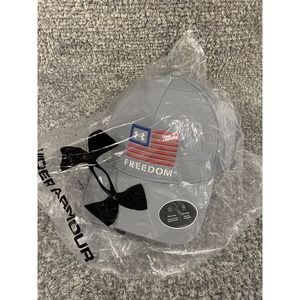 Under Armour Cap Men’s Snap Back Grey Logo RN# 96510 Hat New With Tag
